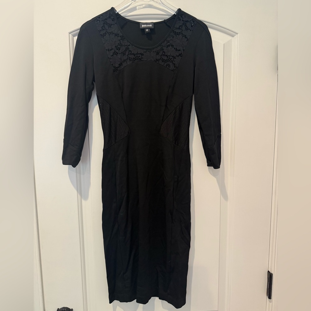 Just Cavalli Black Dress